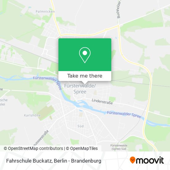 Fahrschule Buckatz map