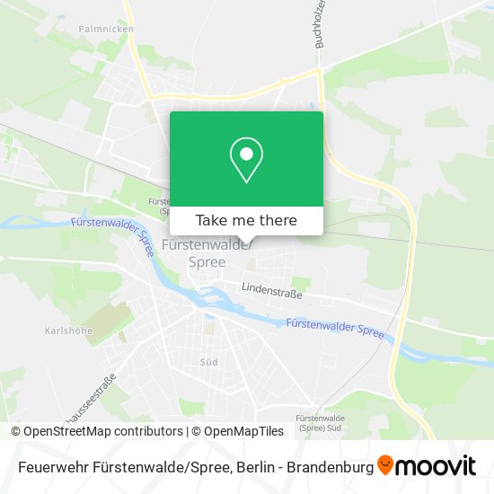 Feuerwehr Fürstenwalde/Spree map