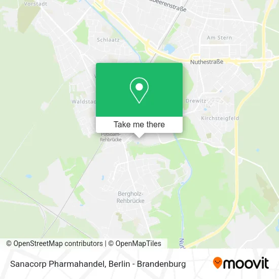Карта Sanacorp Pharmahandel