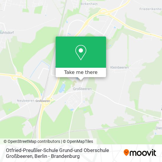 Otfried-Preußler-Schule Grund-und Oberschule Großbeeren map