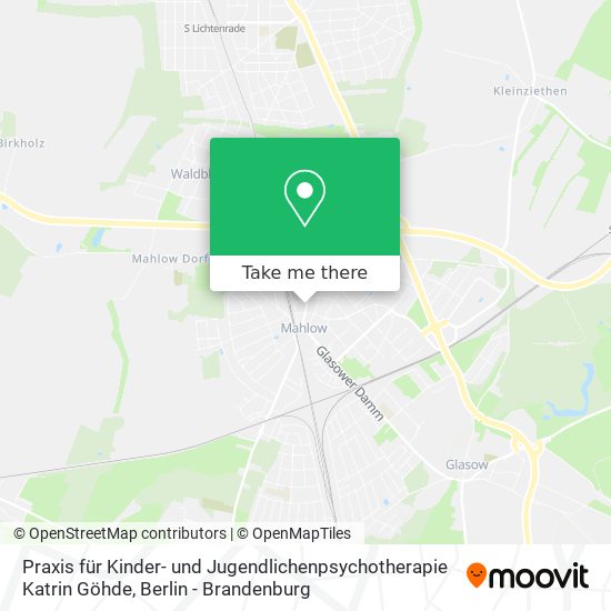 Praxis für Kinder- und Jugendlichenpsychotherapie Katrin Göhde map