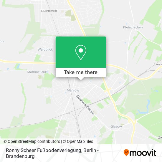 Ronny Scheer Fußbodenverlegung map