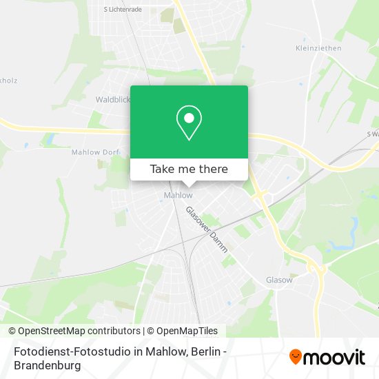 Fotodienst-Fotostudio in Mahlow map