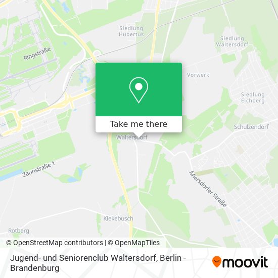 Карта Jugend- und Seniorenclub Waltersdorf