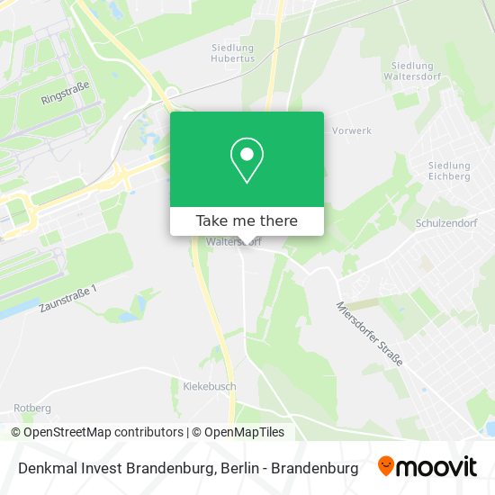 Карта Denkmal Invest Brandenburg