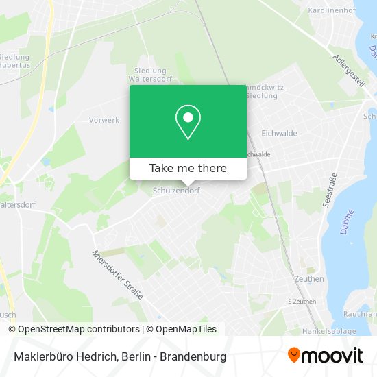 Maklerbüro Hedrich map