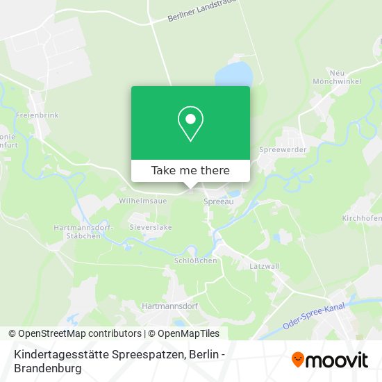 Карта Kindertagesstätte Spreespatzen