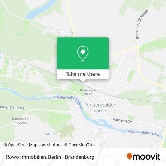 Rowo Immobilien map