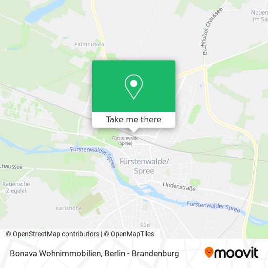 Bonava Wohnimmobilien map