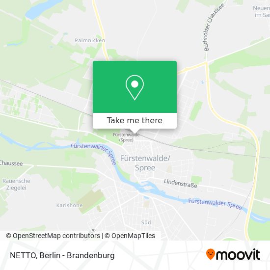 NETTO map