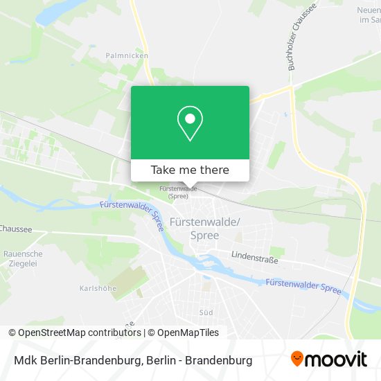 Mdk Berlin-Brandenburg map