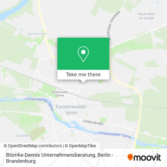 Blümke Dennis Unternehmensberatung map