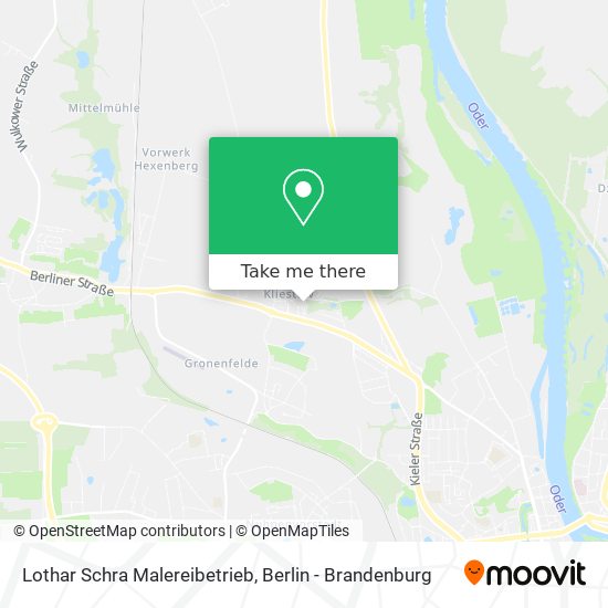 Lothar Schra Malereibetrieb map