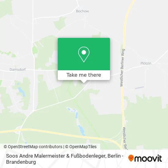 Карта Soos Andre Malermeister & Fußbodenleger