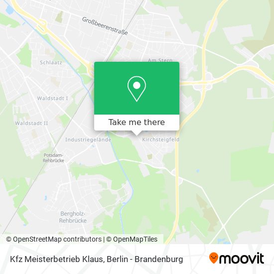 Kfz Meisterbetrieb Klaus map