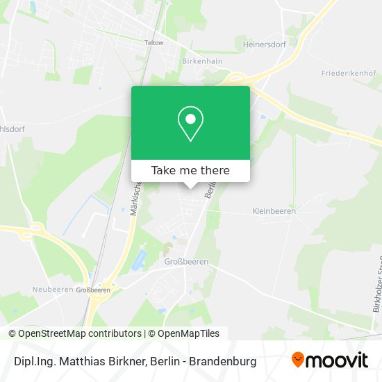 Dipl.Ing. Matthias Birkner map