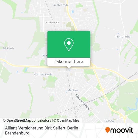 Allianz Versicherung Dirk Seifert map