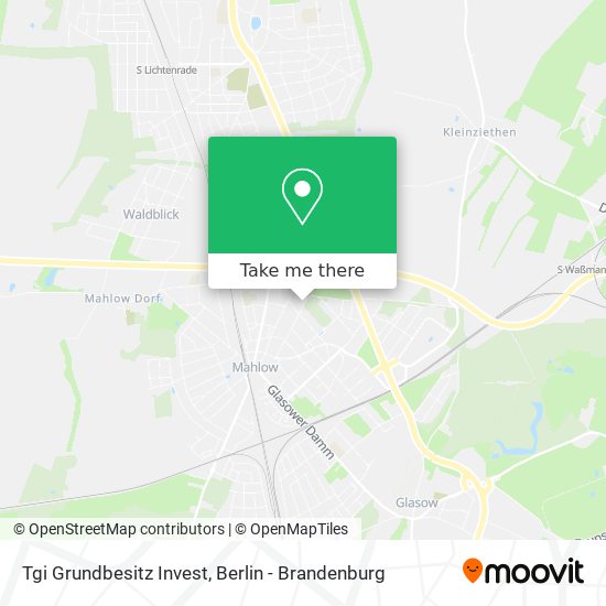 Tgi Grundbesitz Invest map