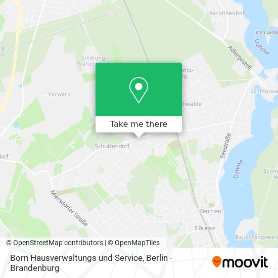 Born Hausverwaltungs und Service map