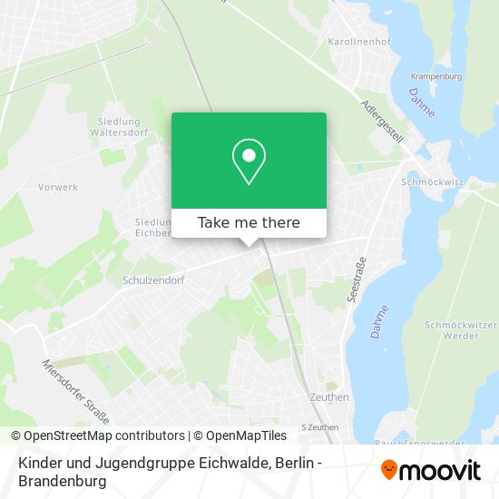 Kinder und Jugendgruppe Eichwalde map