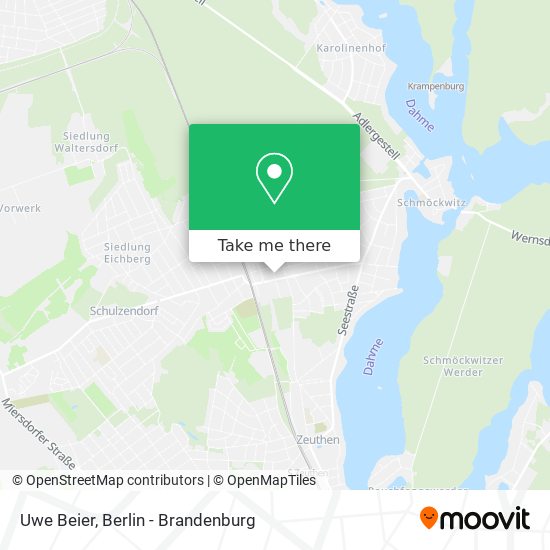 Uwe Beier map