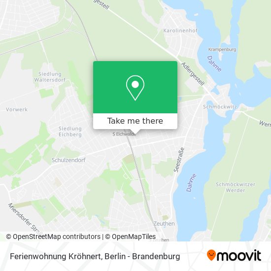 Ferienwohnung Kröhnert map