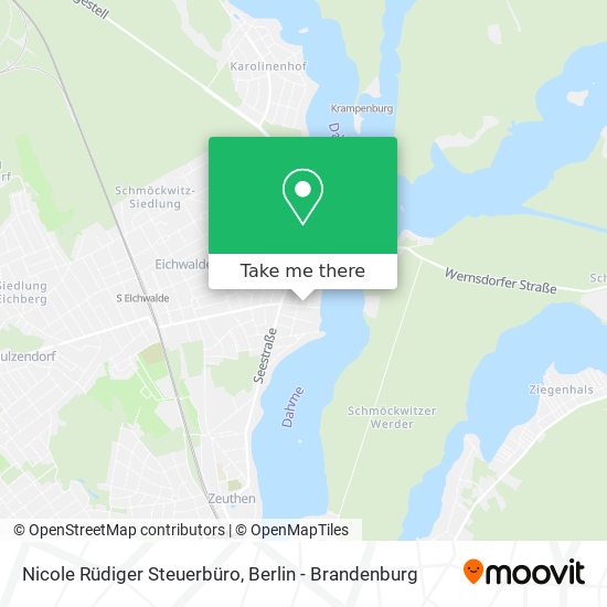 Nicole Rüdiger Steuerbüro map