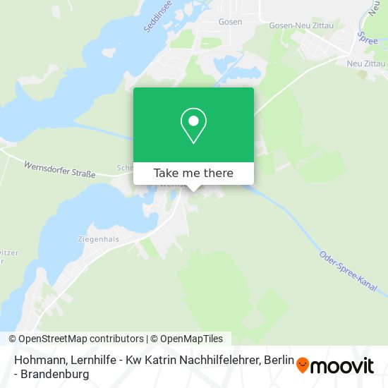 Hohmann, Lernhilfe - Kw Katrin Nachhilfelehrer map