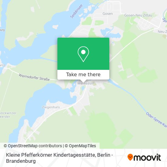 Карта Kleine Pfefferkörner Kindertagesstätte