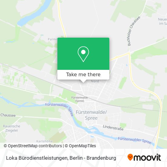 Loka Bürodienstleistungen map