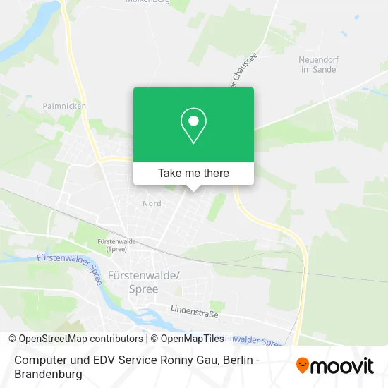 Карта Computer und EDV Service Ronny Gau