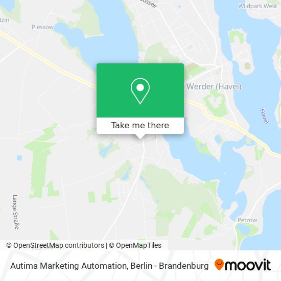 Autima Marketing Automation map