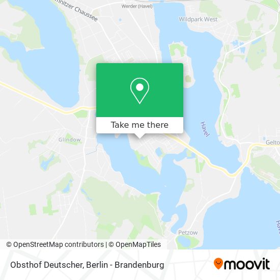 Obsthof Deutscher map