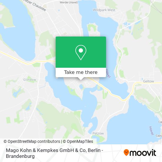 Mago Kohn & Kempkes GmbH & Co map