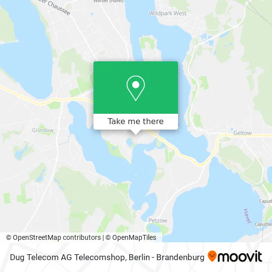 Карта Dug Telecom AG Telecomshop