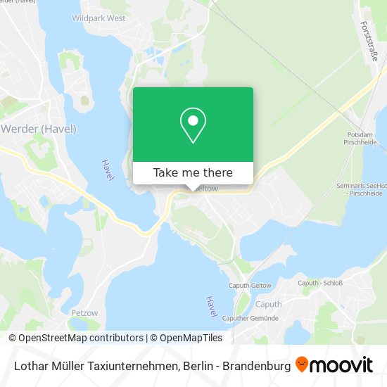 Lothar Müller Taxiunternehmen map
