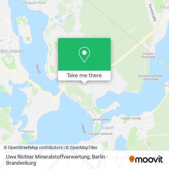 Uwe Richter Mineralstoffverwertung map