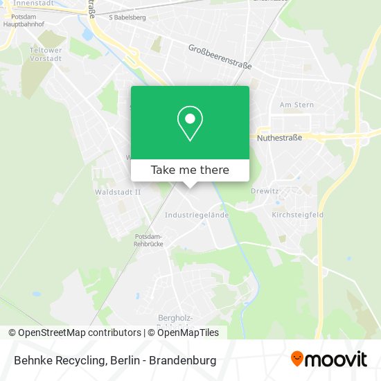 Behnke Recycling map