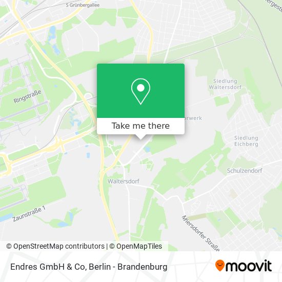Карта Endres GmbH & Co