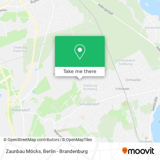 Zaunbau Möcks map