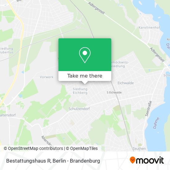 Карта Bestattungshaus R