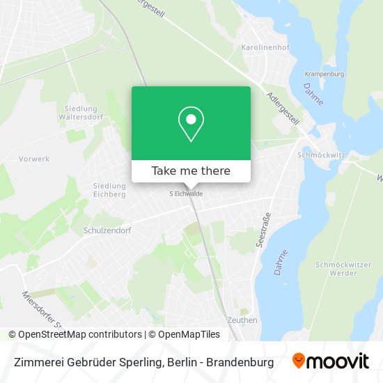 Zimmerei Gebrüder Sperling map