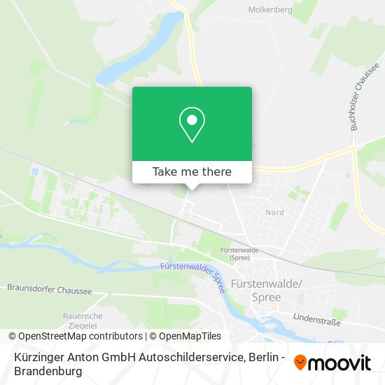 Карта Kürzinger Anton GmbH Autoschilderservice