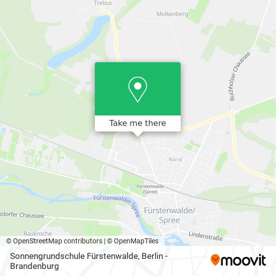 Sonnengrundschule Fürstenwalde map