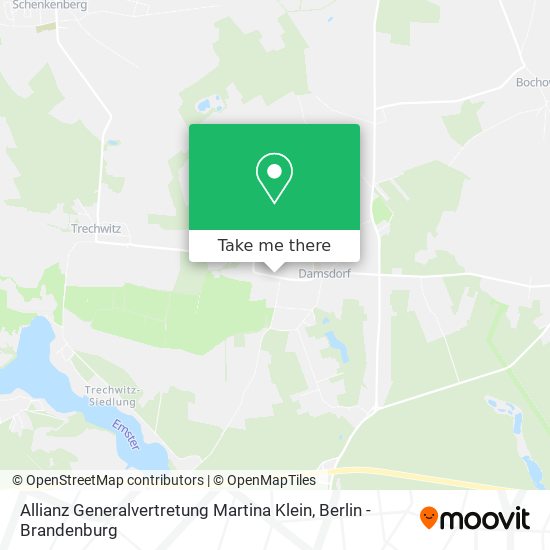 Allianz Generalvertretung Martina Klein map