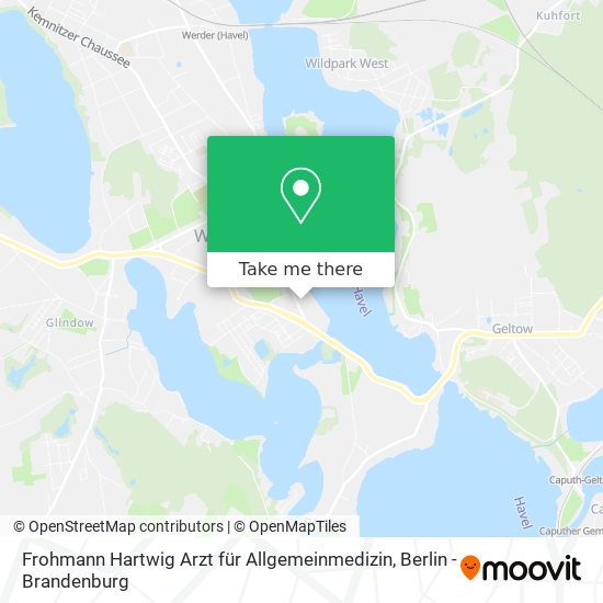 Frohmann Hartwig Arzt für Allgemeinmedizin map