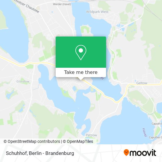 Schuhhof map
