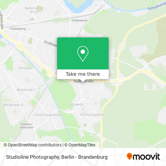 Studioline Photography map