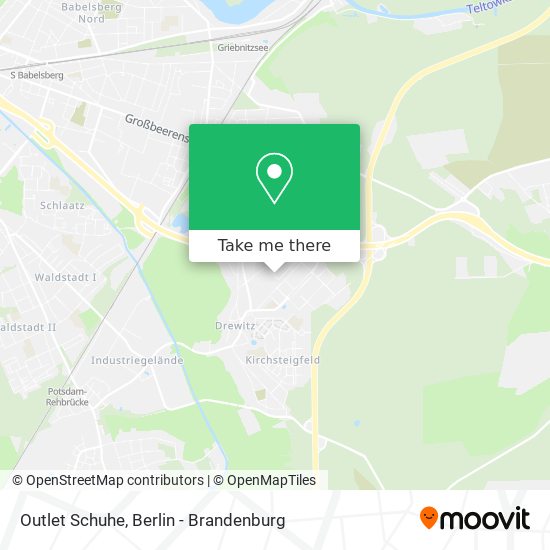 Outlet Schuhe map
