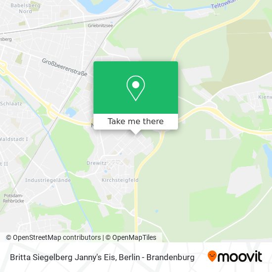 Карта Britta Siegelberg Janny's Eis